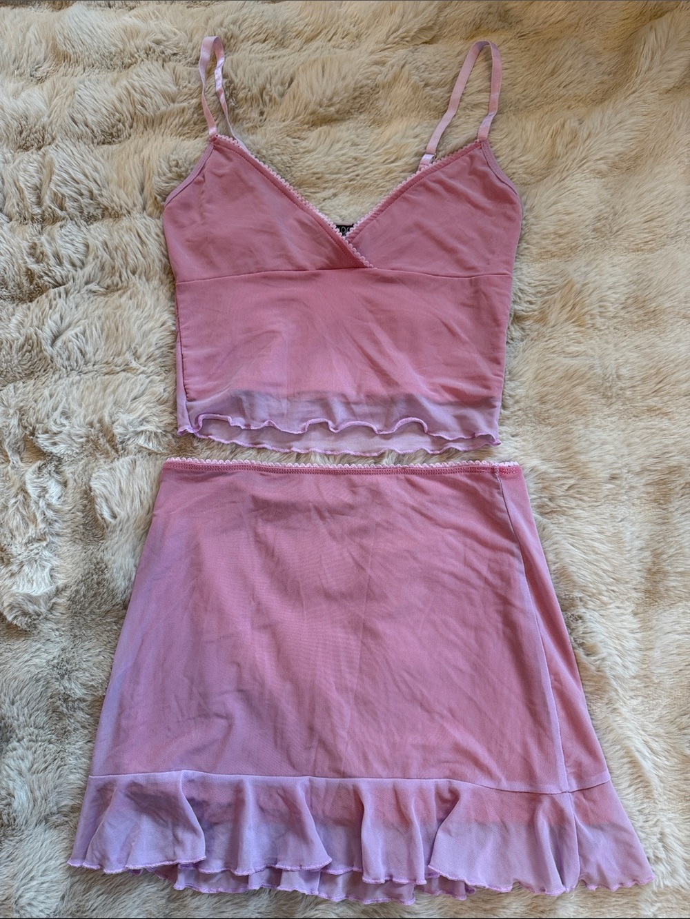 Current Mood Pink Two Piece Set